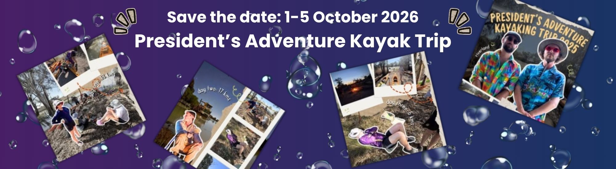 Kayak trip